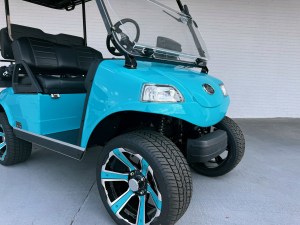 Sky Blue Evolution Pro Plus Golf Cart 03